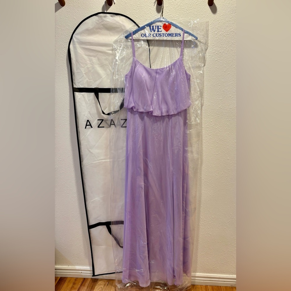 Azazie Lilac Chiffon Dress